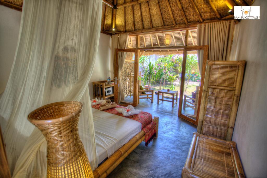 Bambu Cottages Gili Air Exterior foto