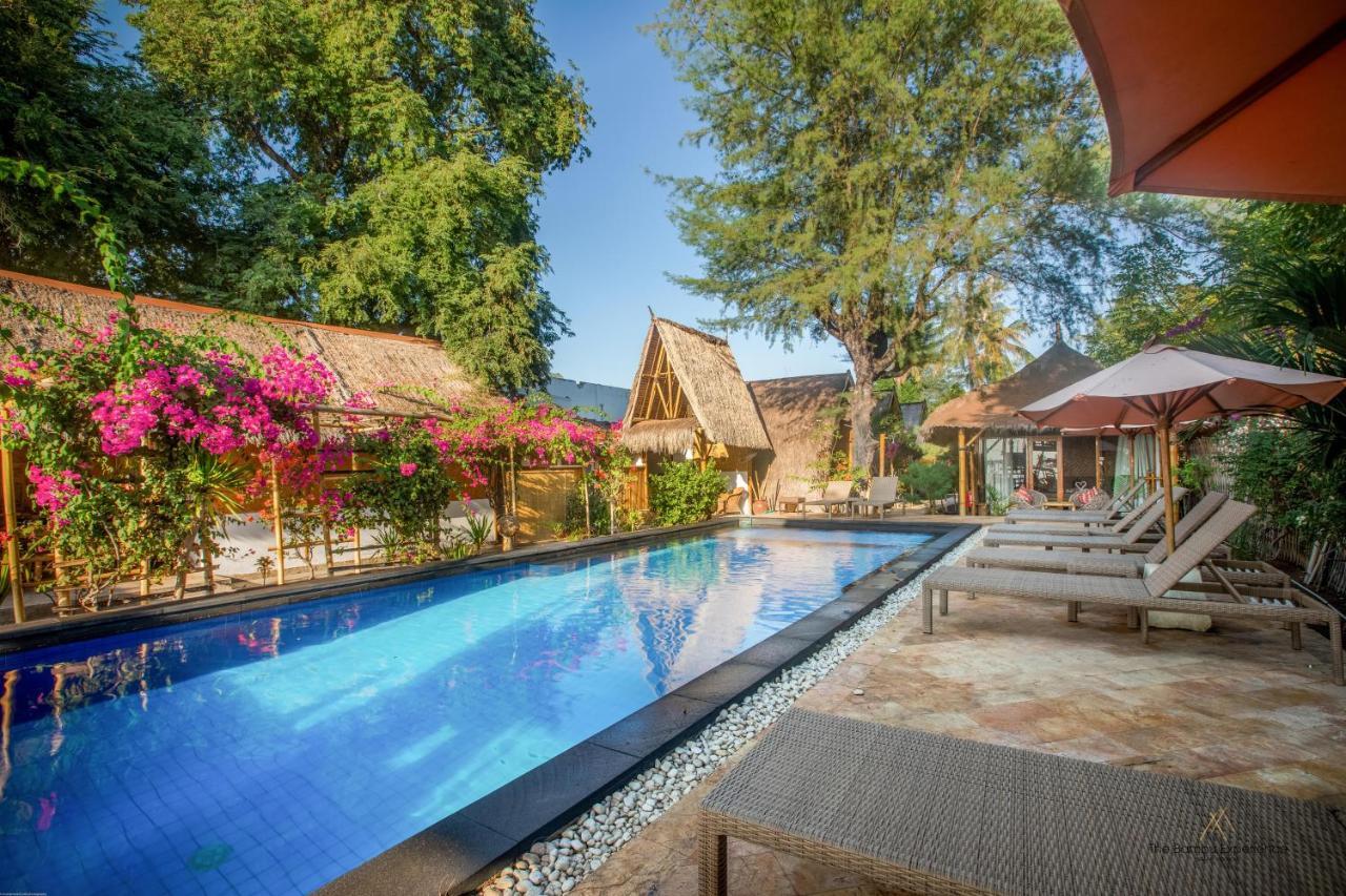 Bambu Cottages Gili Air Exterior foto